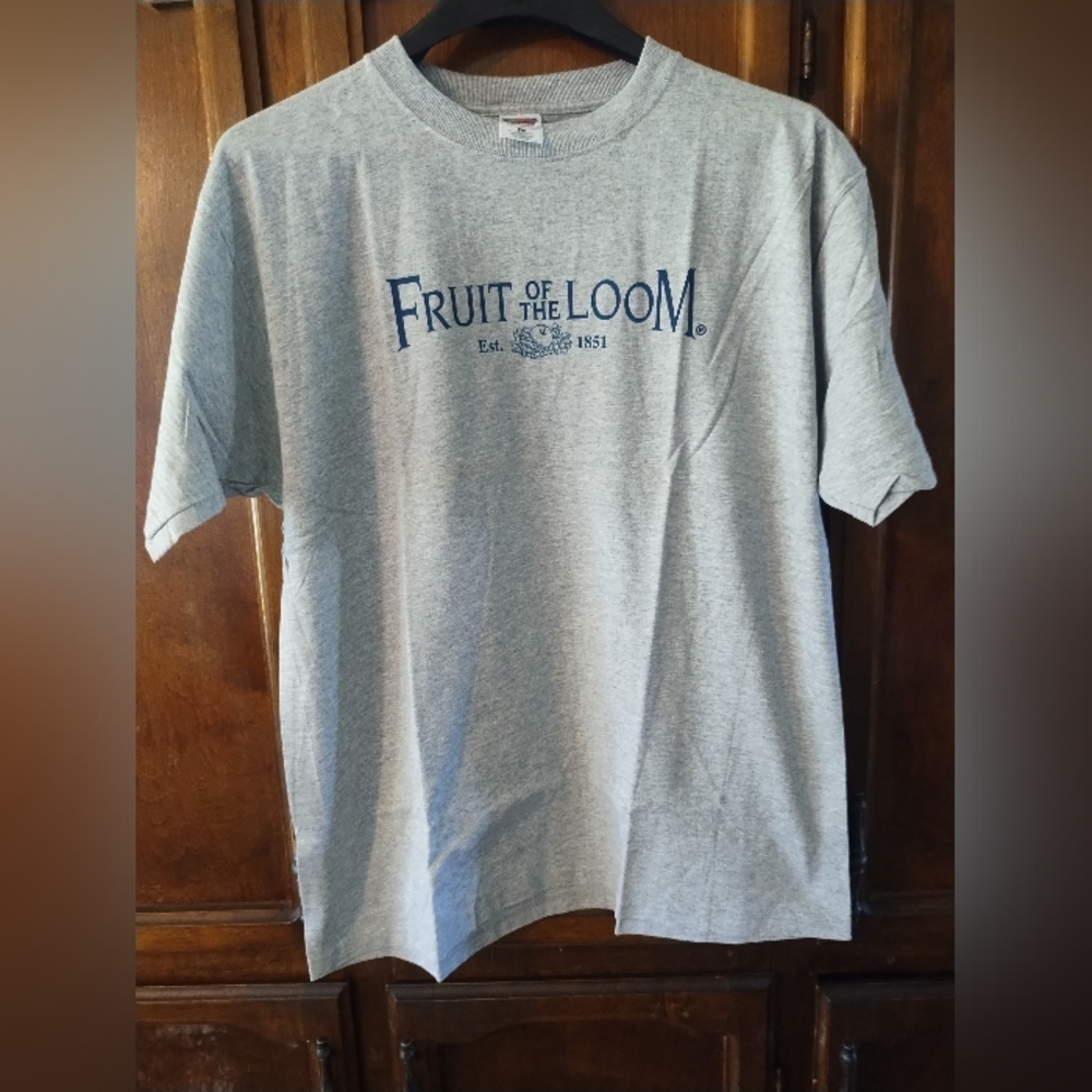 Y2K Fruit of‎ the Loom logo Tshirt